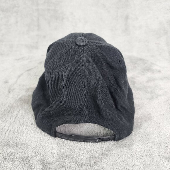 Black Brixton Mfg Co. Snapback Hat Adjustable Fit - Picture 6 of 10